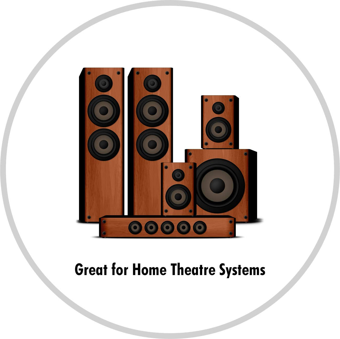 12 Gauge Speaker Wire with 12 Banana Plugs (100Ft) - 99.9% Pure Copper - True Spec and Touch Cable