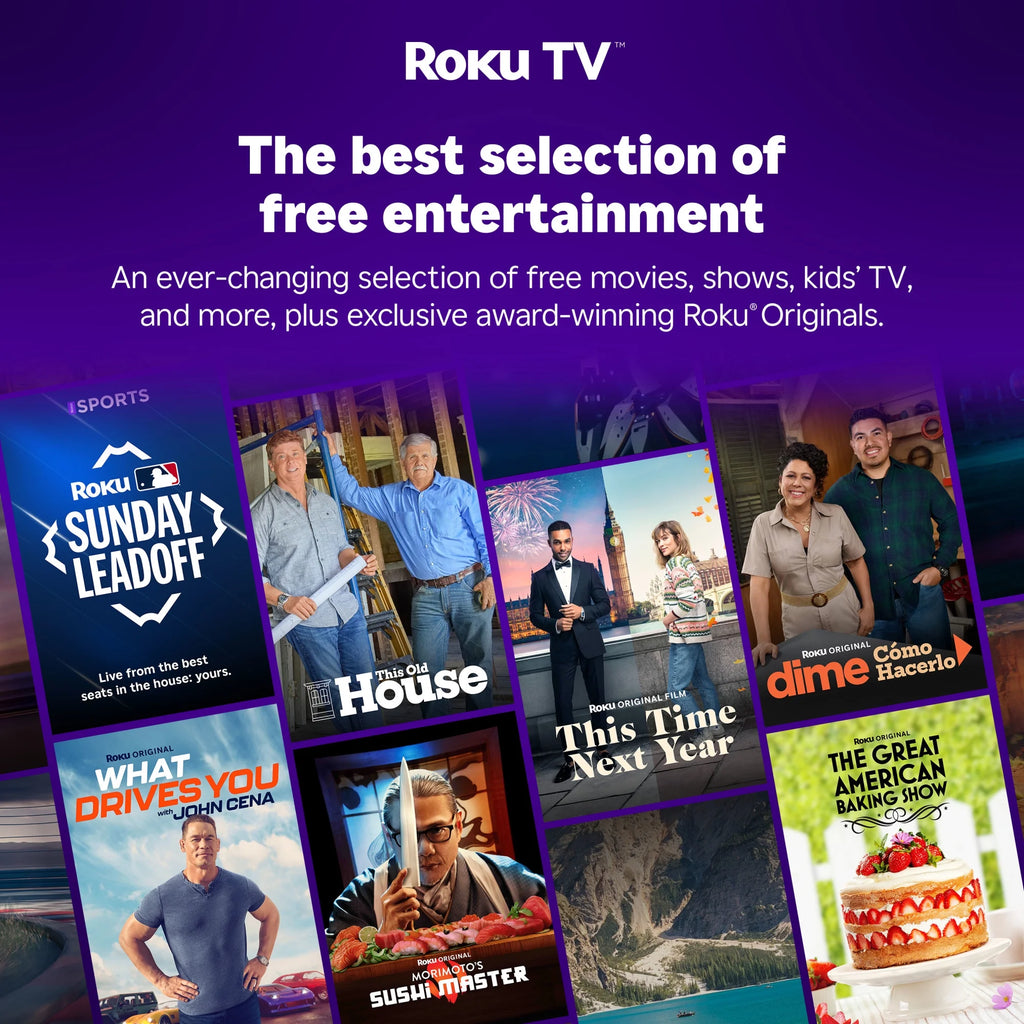 70” Class 4K UHD Roku Smart Television, 100012588